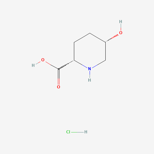 (2S,5S)-5-Hydroxypiperidine-2-carboxylic acid hydrochloride