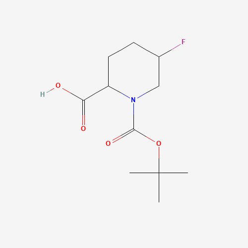 1-(tert-Butoxycarbonyl)-5-fluoropiperidine-2-carboxylic acid