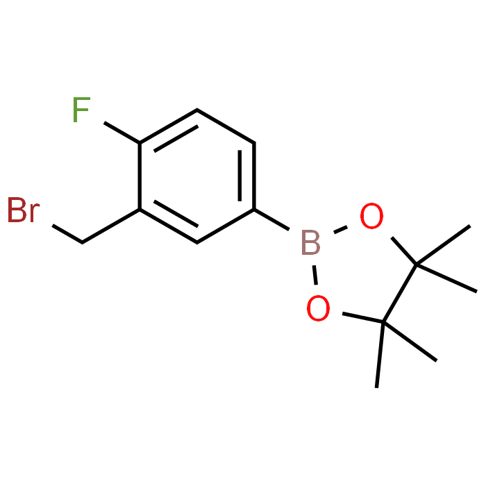 2-(3-(Bromomethyl)-4-fluorophenyl)-4,4,5,5-tetramethyl-1,3,2-dioxaborolane