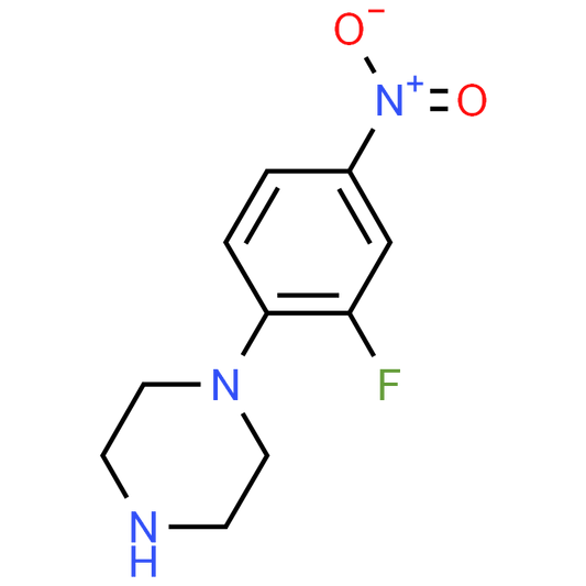 1-(2-Fluoro-4-nitrophenyl)piperazine