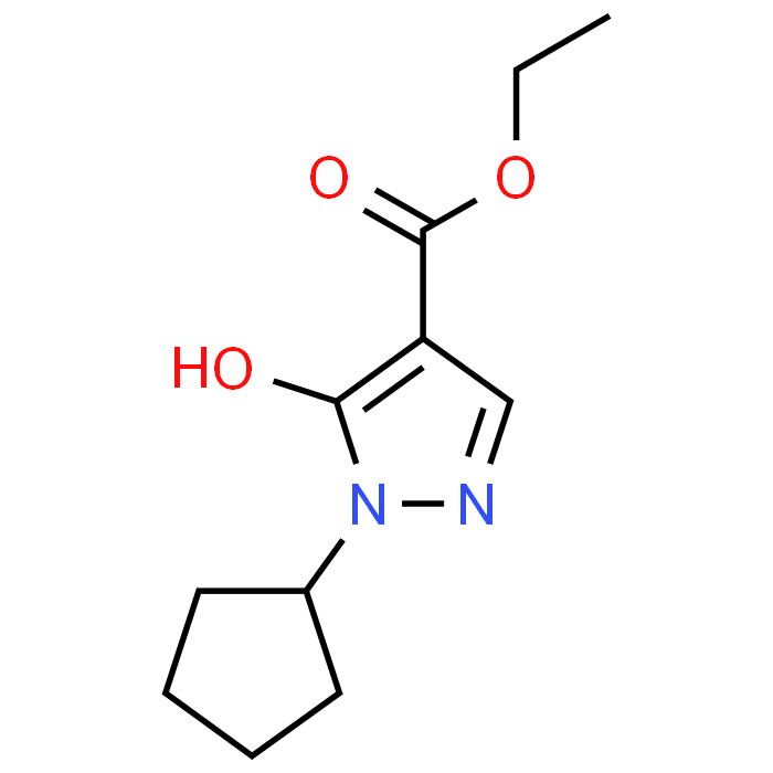 Ethyl 1-cyclopentyl-5-hydroxy-1H-pyrazole-4-carboxylate