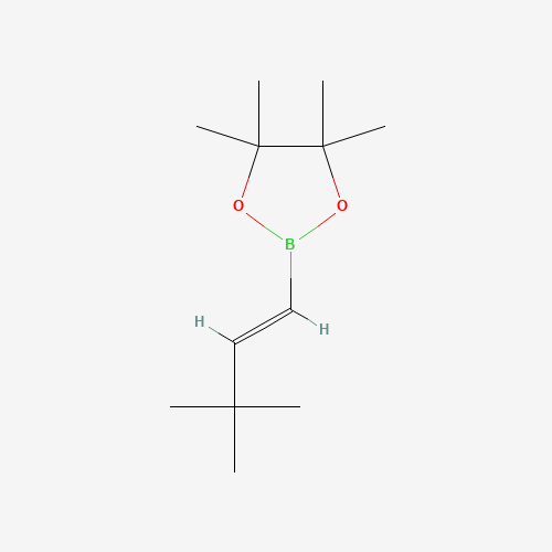 2-(3,3-Dimethylbut-1-en-1-yl)-4,4,5,5-tetramethyl-1,3,2-dioxaborolane