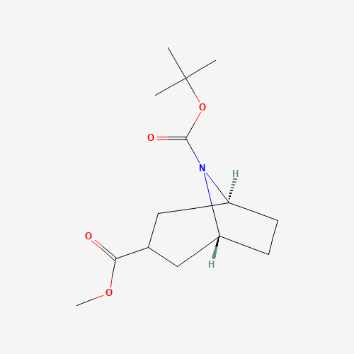 8-(tert-Butyl) 3-methyl (3-endo)-8-azabicyclo[3.2.1]octane-3,8-dicarboxylate