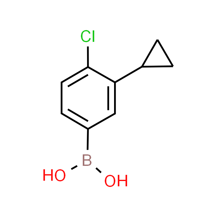 (4-Chloro-3-cyclopropylphenyl)boronic acid