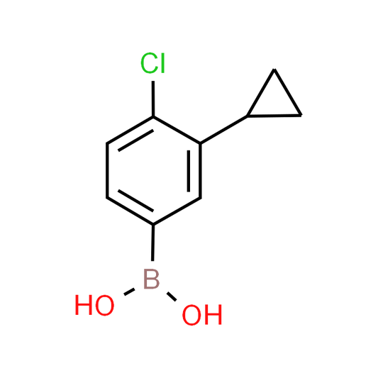 (4-Chloro-3-cyclopropylphenyl)boronic acid