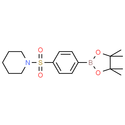 1-((4-(4,4,5,5-Tetramethyl-1,3,2-dioxaborolan-2-yl)phenyl)sulfonyl)piperidine