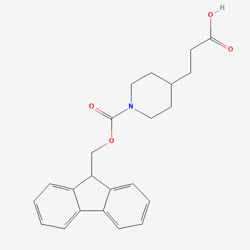 3-(1-(((9H-Fluoren-9-yl)methoxy)carbonyl)piperidin-4-yl)propanoic acid