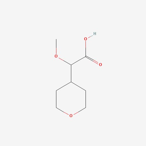 2-Methoxy-2-(oxan-4-yl)acetic acid