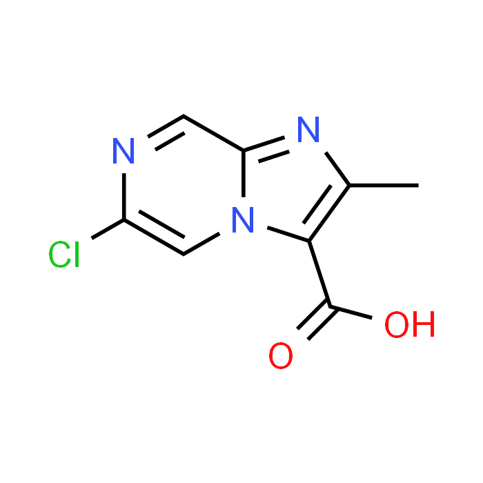 6-Chloro-2-methylimidazo[1,2-a]pyrazine-3-carboxylic acid