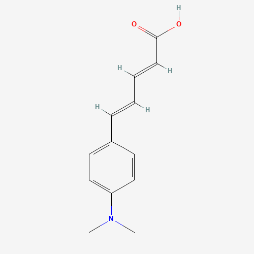 (2E,4E)-5-(4-(Dimethylamino)phenyl)penta-2,4-dienoic acid