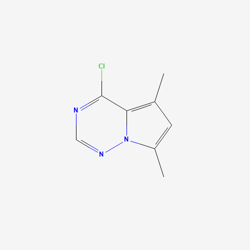 4-Chloro-5,7-dimethylpyrrolo[2,1-f][1,2,4]triazine