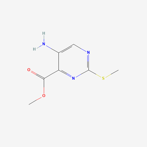Methyl 5-amino-2-(methylthio)pyrimidine-4-carboxylate