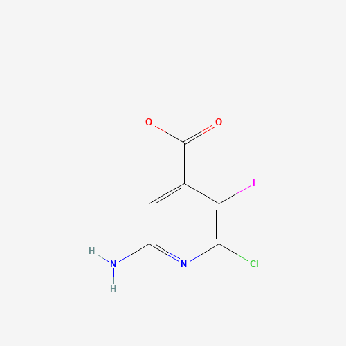 Methyl 6-amino-2-chloro-3-iodoisonicotinate