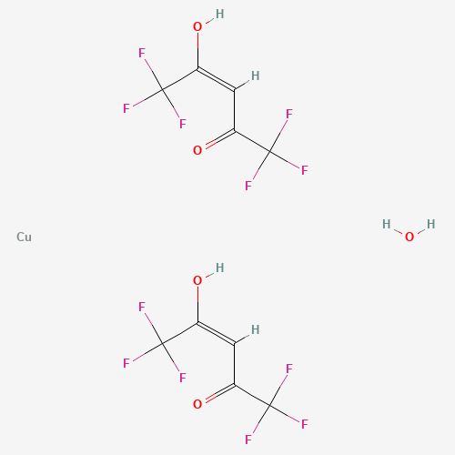 Copper(II) hexafluoro-2,4-pentanedionate xhydrate
