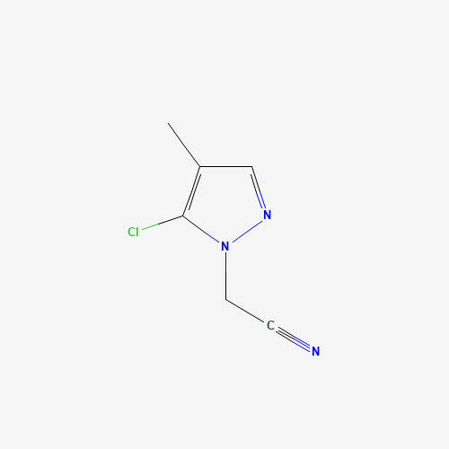 2-(5-Chloro-4-methyl-1H-pyrazol-1-yl)acetonitrile