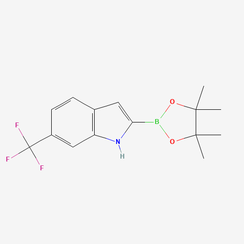 2-(4,4,5,5-Tetramethyl-1,3,2-dioxaborolan-2-yl)-6-(trifluoromethyl)-1H-indole