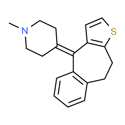 4-(9,10-Dihydro-4H-benzo[4,5]cyclohepta[1,2-b]thiophen-4-ylidene)-1-methylpiperidine