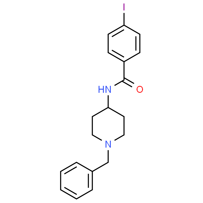 N-(1-Benzylpiperidin-4-yl)-4-iodobenzamide