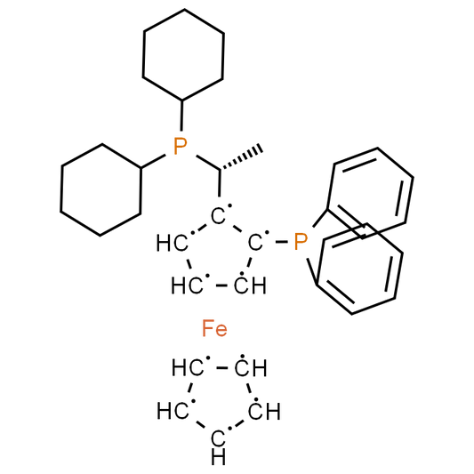 (2R)-1-[(1R)-1-(Dicyclohexylphosphino)ethyl]-2-(diphenylphosphino)ferrocene