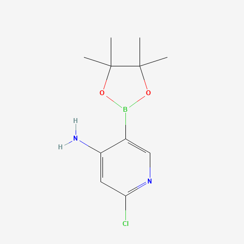 2-Chloro-5-(4,4,5,5-tetramethyl-1,3,2-dioxaborolan-2-yl)pyridin-4-amine