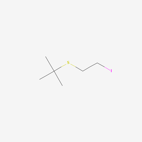 2-[(2-Iodoethyl)sulfanyl]-2-methylpropane