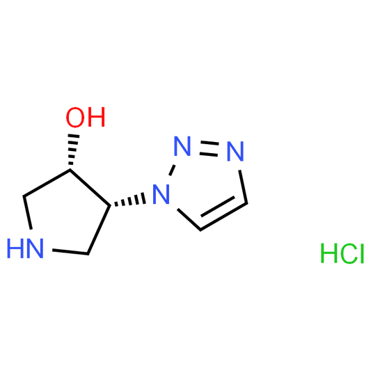 trans-4-(1H-1,2,3-Triazol-1-yl)pyrrolidin-3-ol hydrochloride