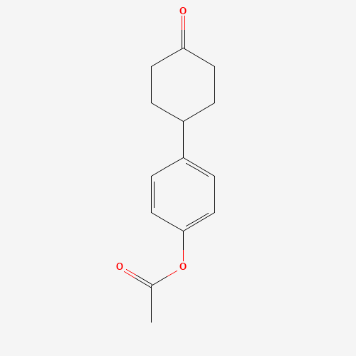 4-(4-Oxocyclohexyl)phenyl acetate