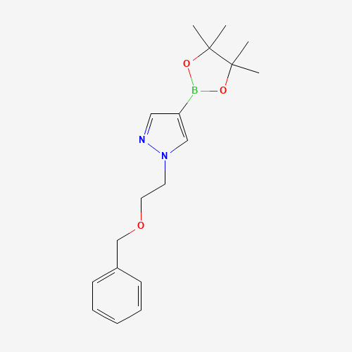 1-(2-(Benzyloxy)ethyl)-4-(4,4,5,5-tetramethyl-1,3,2-dioxaborolan-2-yl)-1H-pyrazole