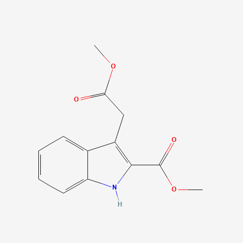 Methyl 3-(2-methoxy-2-oxoethyl)-1H-indole-2-carboxylate