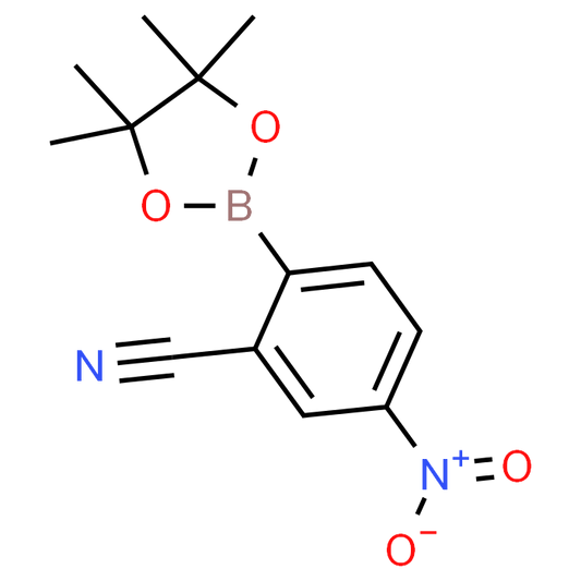 5-NItro-2-(tetramethyl-1,3,2-dioxaborolan-2-yl)benzonitrile