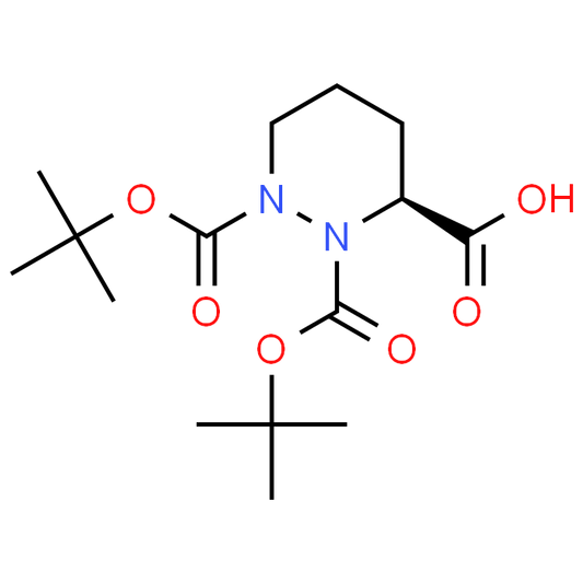 (3S)-1,2-bis(tert-butoxycarbonyl)-1,2-diazinane-3-carboxylic acid