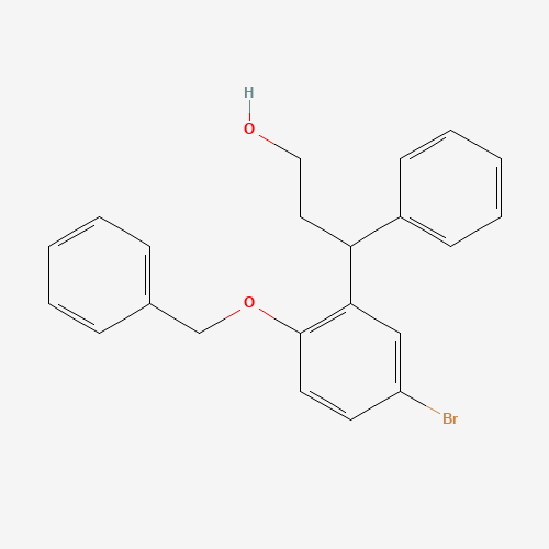 3-(2-(Benzyloxy)-5-bromophenyl)-3-phenylpropan-1-ol