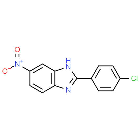 2-(4-Chlorophenyl)-6-nitro-1H-1,3-benzodiazole