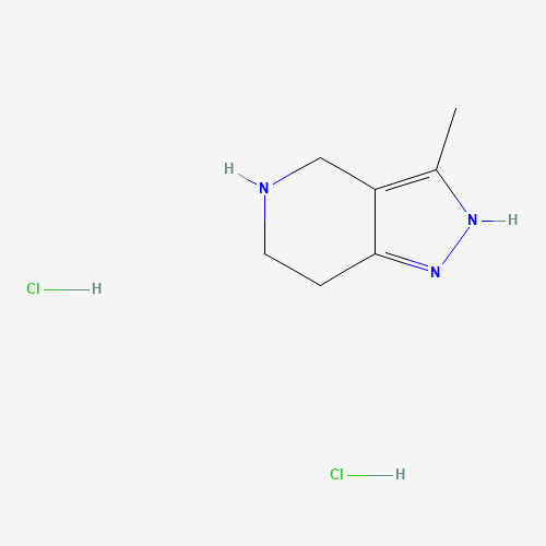 3-Methyl-4,5,6,7-tetrahydro-1H-pyrazolo[4,3-c]pyridine dihydrochloride