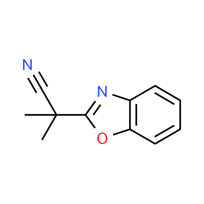 2-(Benzo[d]oxazol-2-yl)-2-methylpropanenitrile