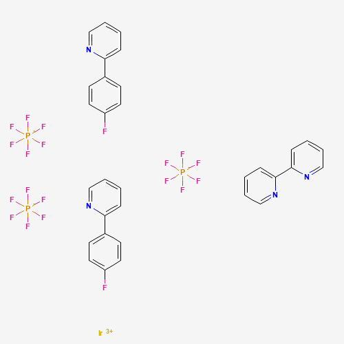 (2,2'-Bipyridyl)bis[2-(4-fluorophenyl)pyridine]iridium(III) hexafluorophosphate