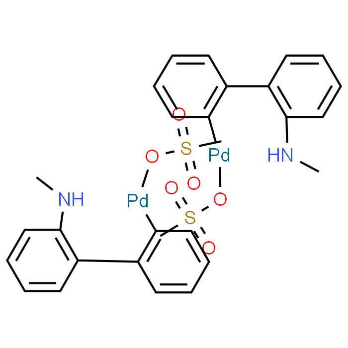 (2'-Methylamino-1,1'-biphenyl-2-yl)methanesulfonatopalladium(II) dimer