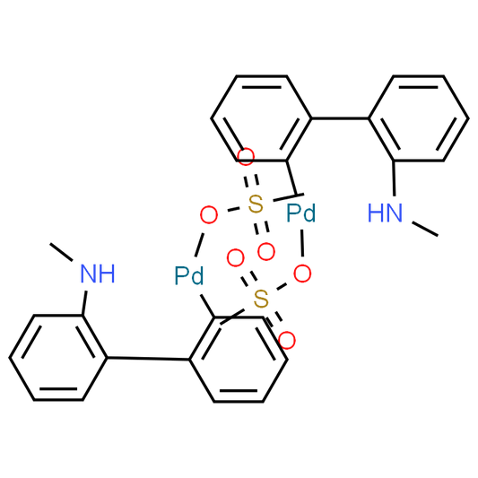 (2'-Methylamino-1,1'-biphenyl-2-yl)methanesulfonatopalladium(II) dimer