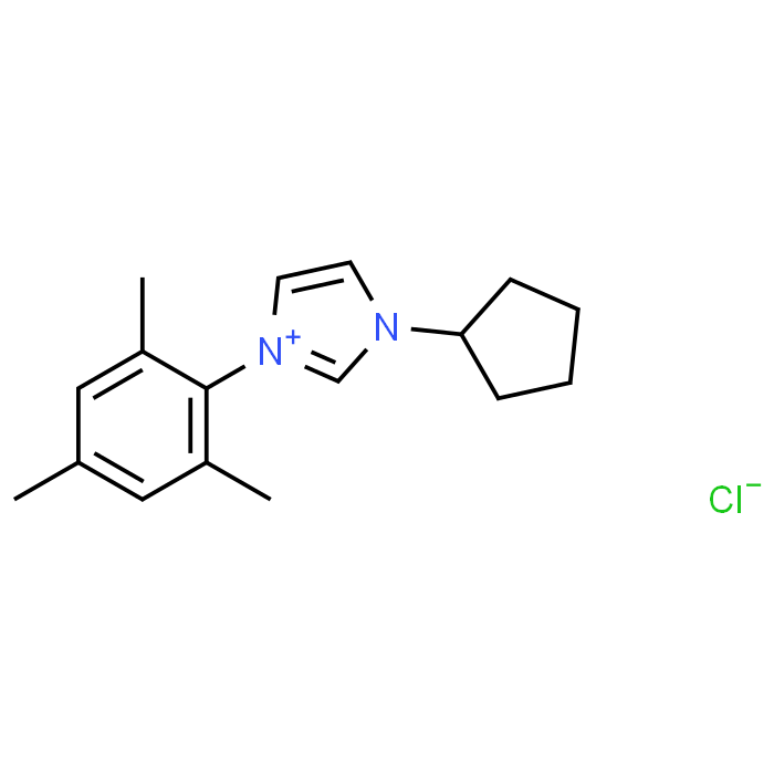 1-Cyclopentyl-3-mesityl-1H-imidazol-3-ium chloride