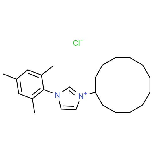 1-(2,4,6-Trimethylphenyl)-3-(cyclododecyl)imidazolium chloride