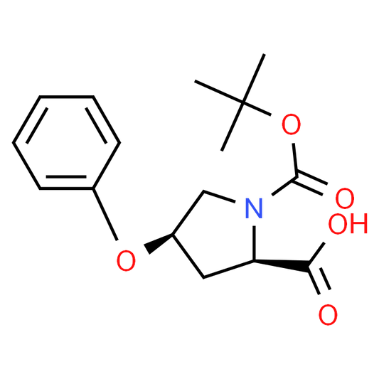 (2R,4R)-1-(tert-Butoxycarbonyl)-4-phenoxypyrrolidine-2-carboxylic acid