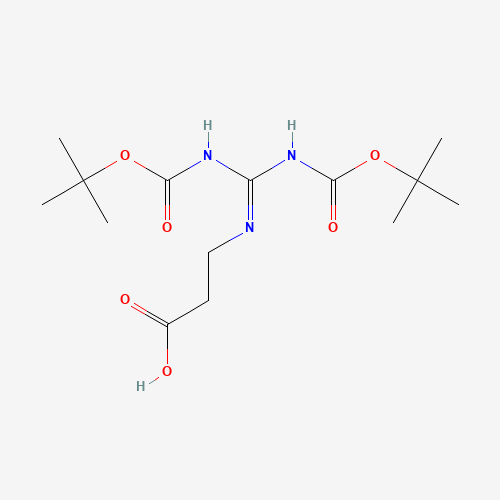 3-[N,N'-bis(tert-butoxycarbonyl)guanidino]propionic acid