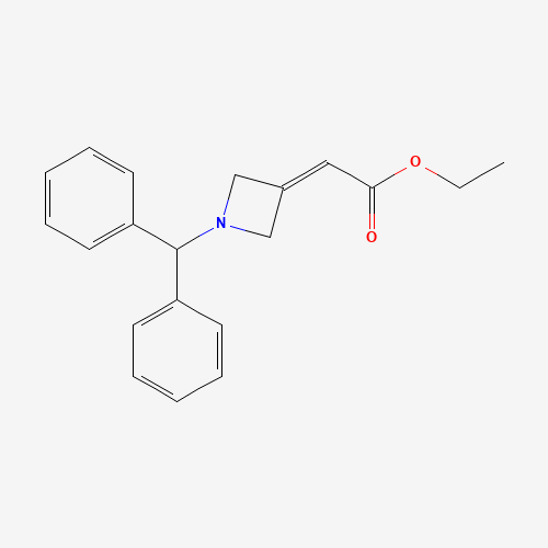 Ethyl 2-(1-benzhydrylazetidin-3-ylidene)acetate