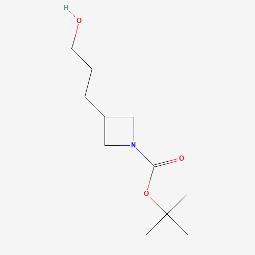 tert-butyl 3-(3-hydroxypropyl)azetidine-1-carboxylate