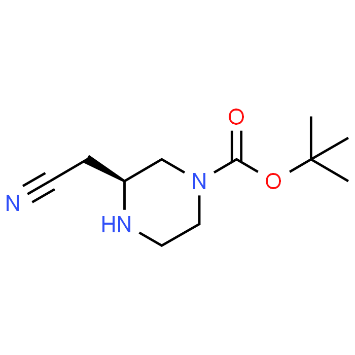 (S)-tert-Butyl 3-(cyanomethyl)piperazine-1-carboxylate - Achmem
