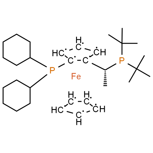[(R)-1-[(R)-2-(Dicyclohexylphosphino)ferrocenyl]ethyl]di-tert-butylphosphine