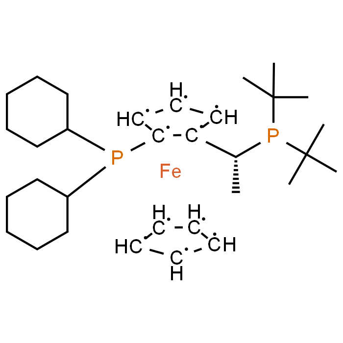 (R)-1-[(SP)-2-(Dicyclohexylphosphino)ferrocenyl]ethyldi-tert-butylphosphine