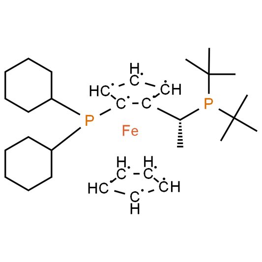 (R)-1-[(SP)-2-(Dicyclohexylphosphino)ferrocenyl]ethyldi-tert-butylphosphine