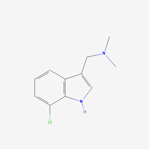 1-(7-Chloro-1H-indol-3-yl)-N,N-dimethylmethanamine