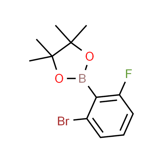 2-(2-Bromo-6-fluorophenyl)-4,4,5,5-tetramethyl-1,3,2-dioxaborolane